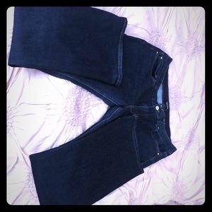 White House Black Market Skinny Flare Jeans
